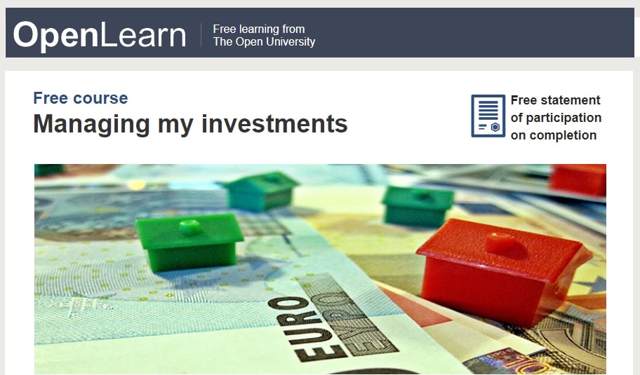 Best free investing courses - Open University